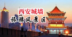 操喷水的逼逼中国陕西-西安城墙旅游风景区